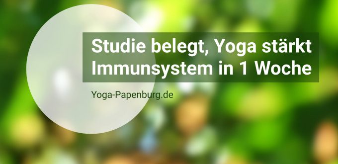 Studie belegt: Yoga stärkt das Immunsystem in 1 Woche