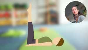 Yoga-Übung für Entspannung - Bambus-Yoga
