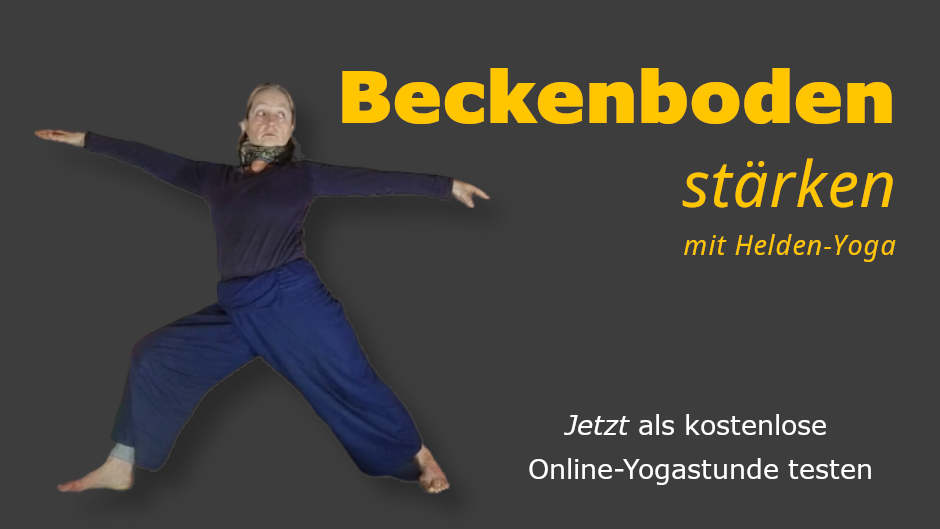 Beckenboden stärken mit Helden-Yoga der Papenburger Yogaschule - Mahashakti Uta Engeln