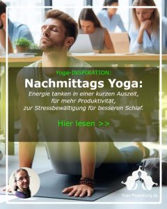 Nachmittags-Yoga: Energie tanken in einer kurzen Auszeit.