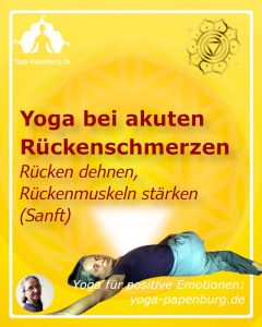 Wonne-20240502 Yoga bei Akuten Rückenschmerzen - Rücken dehnen & stärken - Für Gesunde leicht