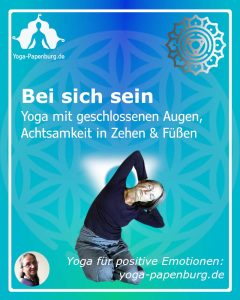 Rücken-20240730 Bei sich sein Yoga mit geschlossenen Augen in Mondgruss & Asanas - Gleichgewicht mit Zehen halten ( hypnotisch )