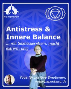 Mahashakti zeigt dir eine Yoga-Übung zur Leisten-Dehnung - Rücken-20240806 Antistress Innere Balance mit Sitzhöcker-Atem und bewusstem Bodenkontakt