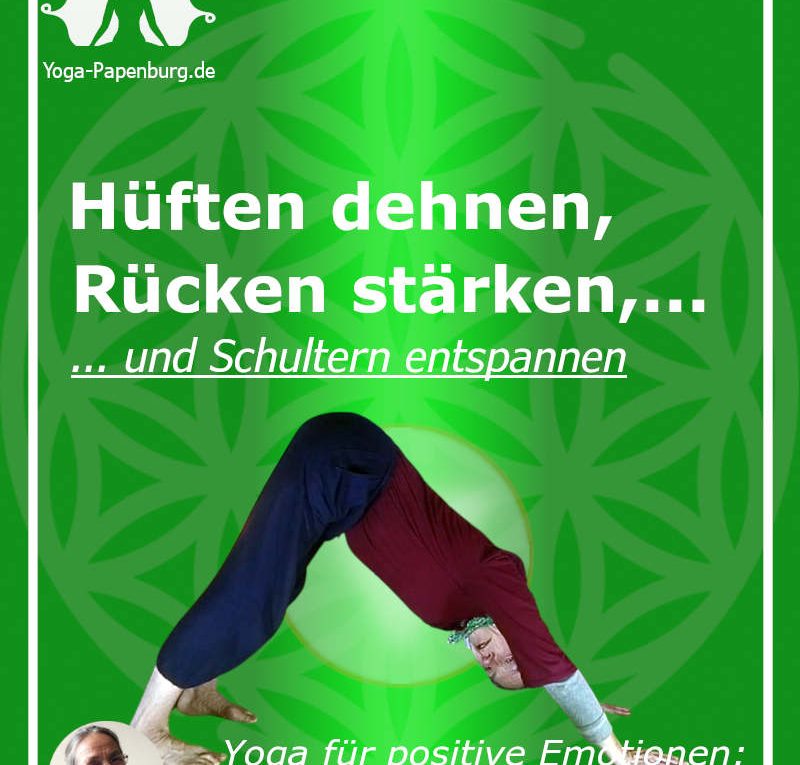 Mahashakti zeigt dir die Yoga-Übung "der Hund" aus der Yogastunde Rücken-20241015 Rückenmuskeln stärken und Hüften dehnen + Schultern entspannen - Energie stärken und Spannungen loslassen