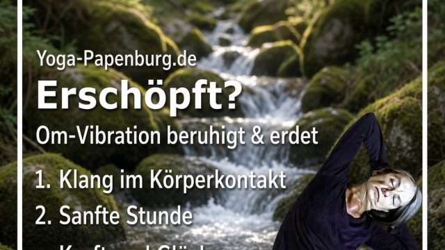 Wonne-20260903 - Yoga mit Om-Vibration - Beruhigen, erden und Wirbelsäule entspannen